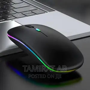 Hp W10 Rechargeable Slim Wireless Mouse Bluetooth 5.1+ 2.4G