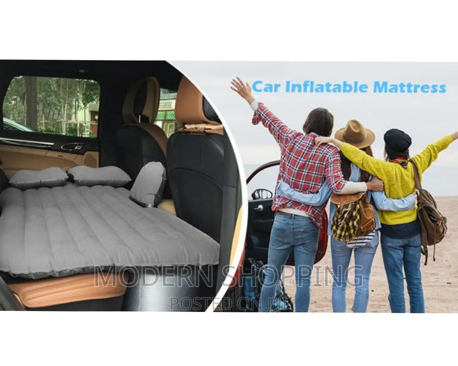 Inflatable Car Air Bed for Back Seat of Cars