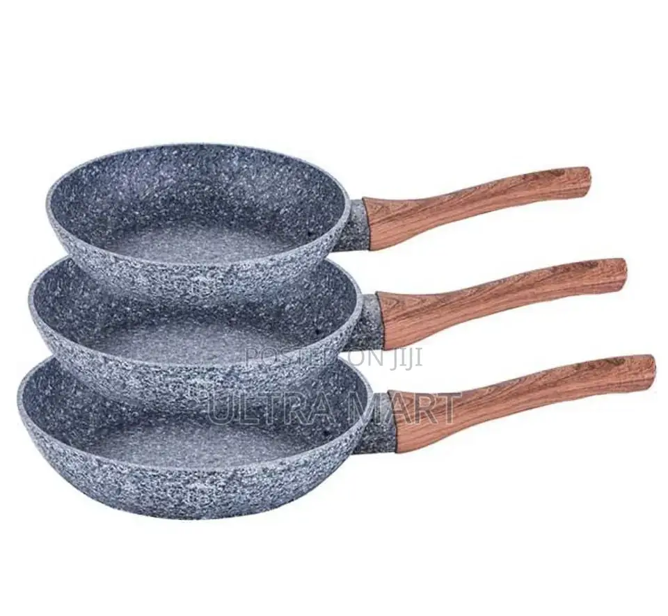 Momcoc 3pcs Fry Pan Set