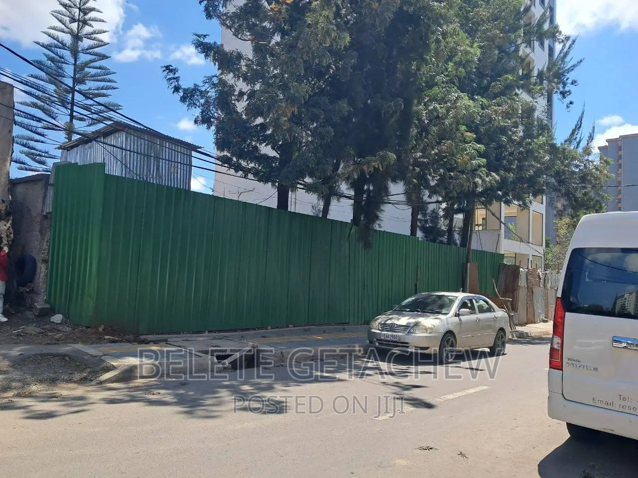 መሃል ከተማ መገናኛ የግንባታ ቦታ፡፡ 500ካ.ሜ