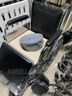 አልሙኒየም ዌልቸር Commode Wheelchair|Toilet Wheelchair|Wheelchair