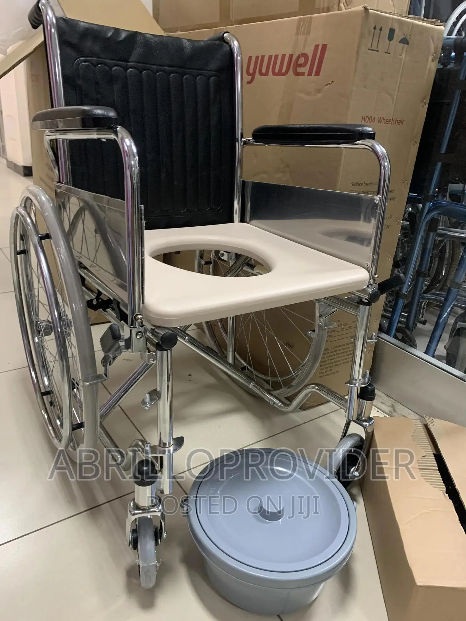 ዌልቸር Toilet=Wheelchair=Wheelchair=Commode=Wheelchair=Toilet