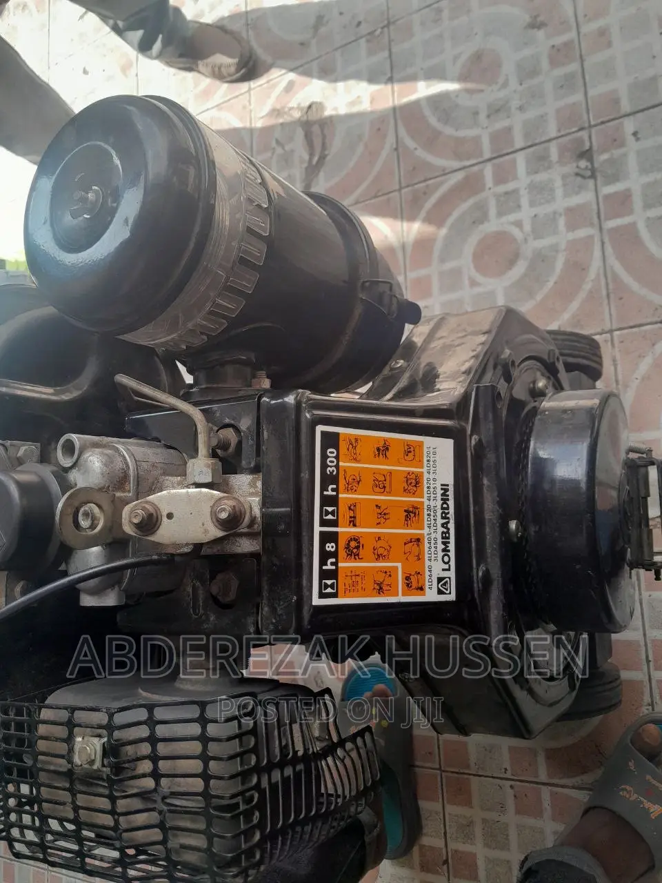 Lombardini Engine High Pressure Heat Water Pump