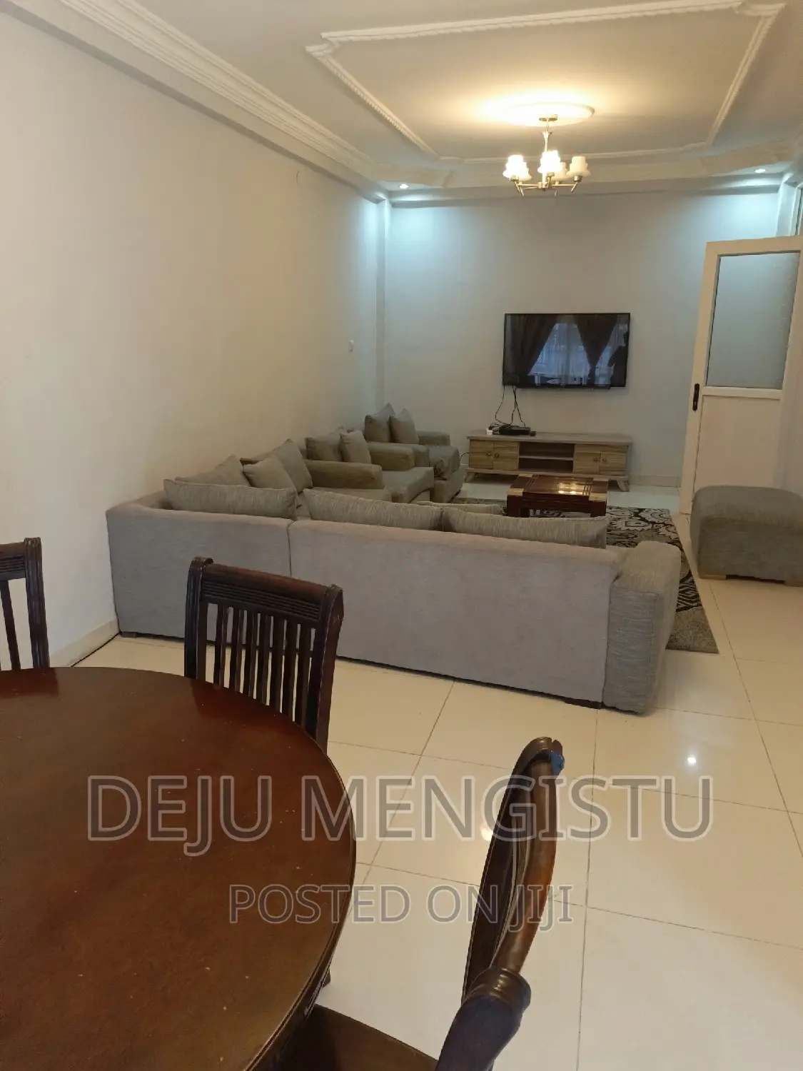 Furnished 4bdrm House in ፍየል ቤት, Bole for rent