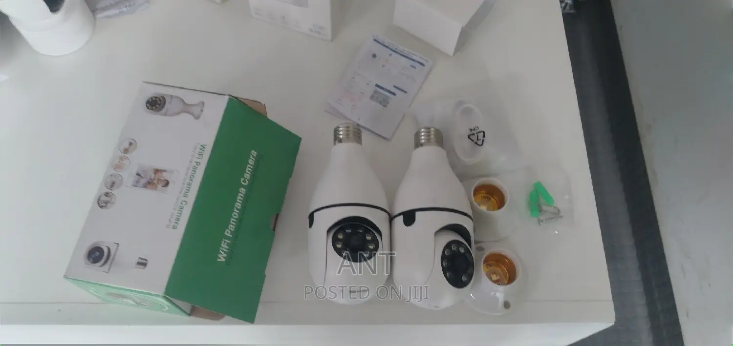 Bulb Security Cam CCTV