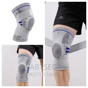 Photo - 1pcs Knee Support Sleeve With Adjustable Straps
