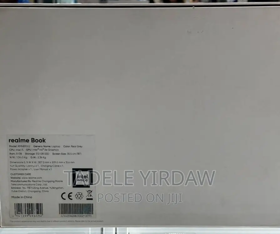 New Laptop Huawei MateBook 16s 8GB Intel Core I5 SSD 512GB