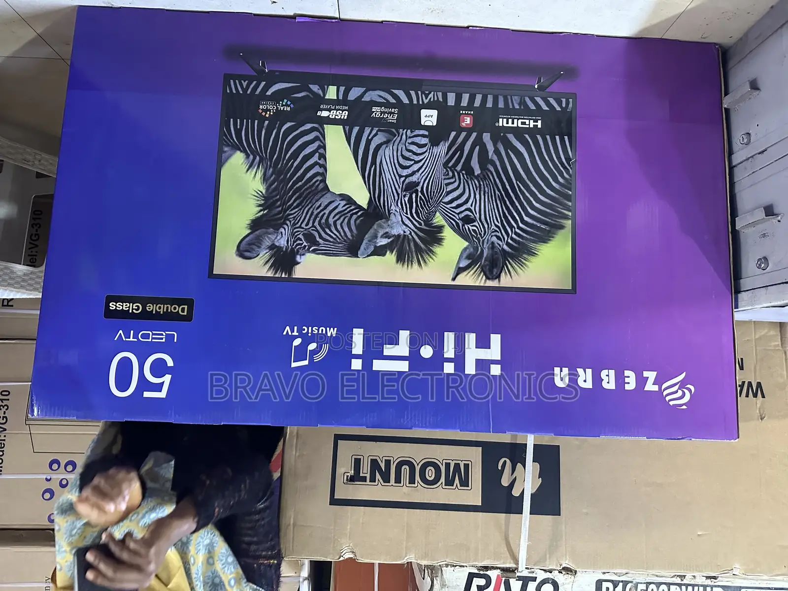 Zebra 50 Inch Smart Tv Kore Technology