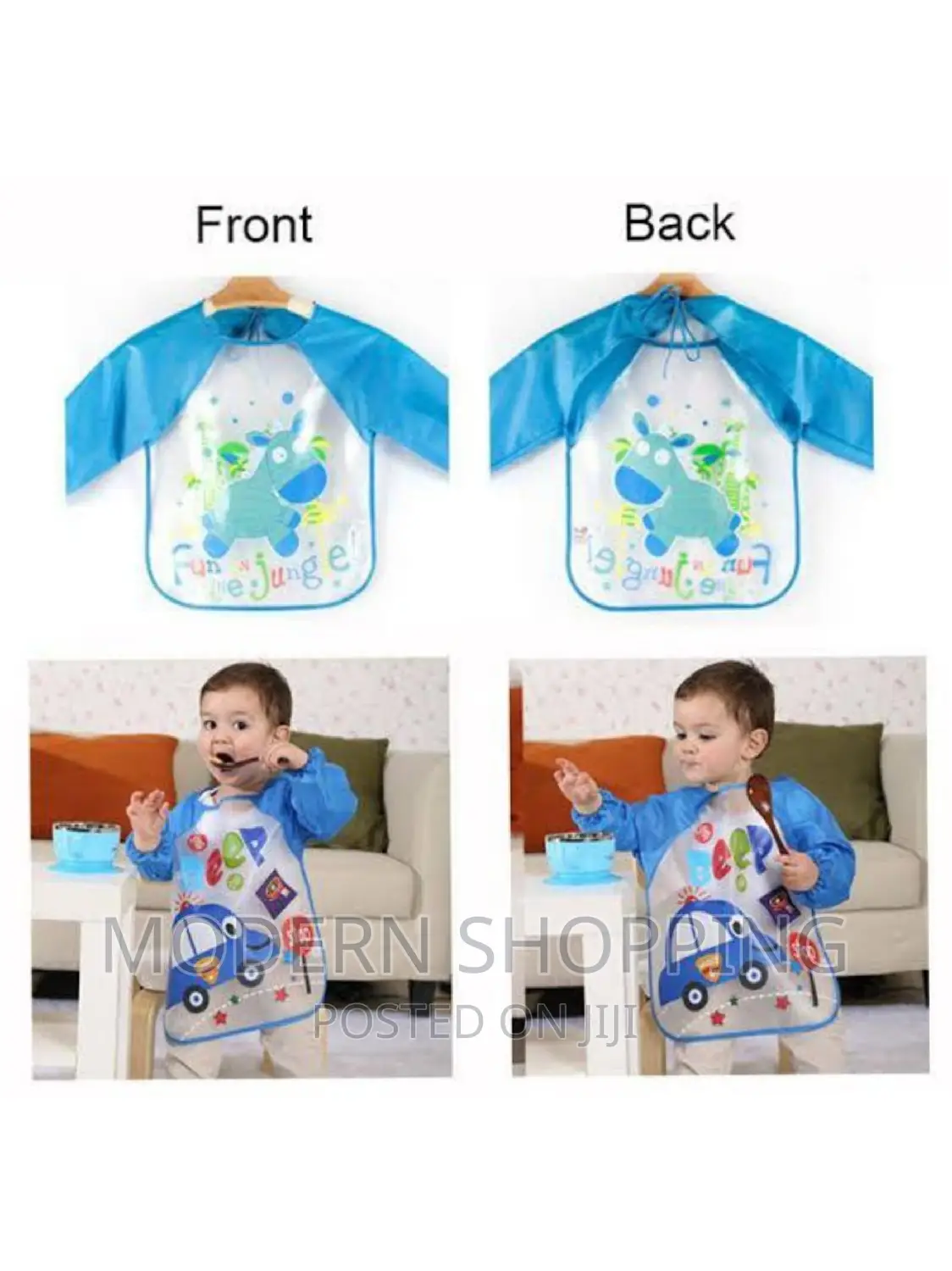 Infant Long Sleeve Feeding Aprons