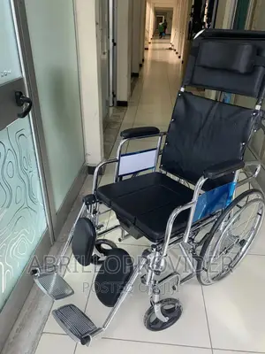 Removable High Backrest,Wheelchair|Potty Wheelchair|Commode