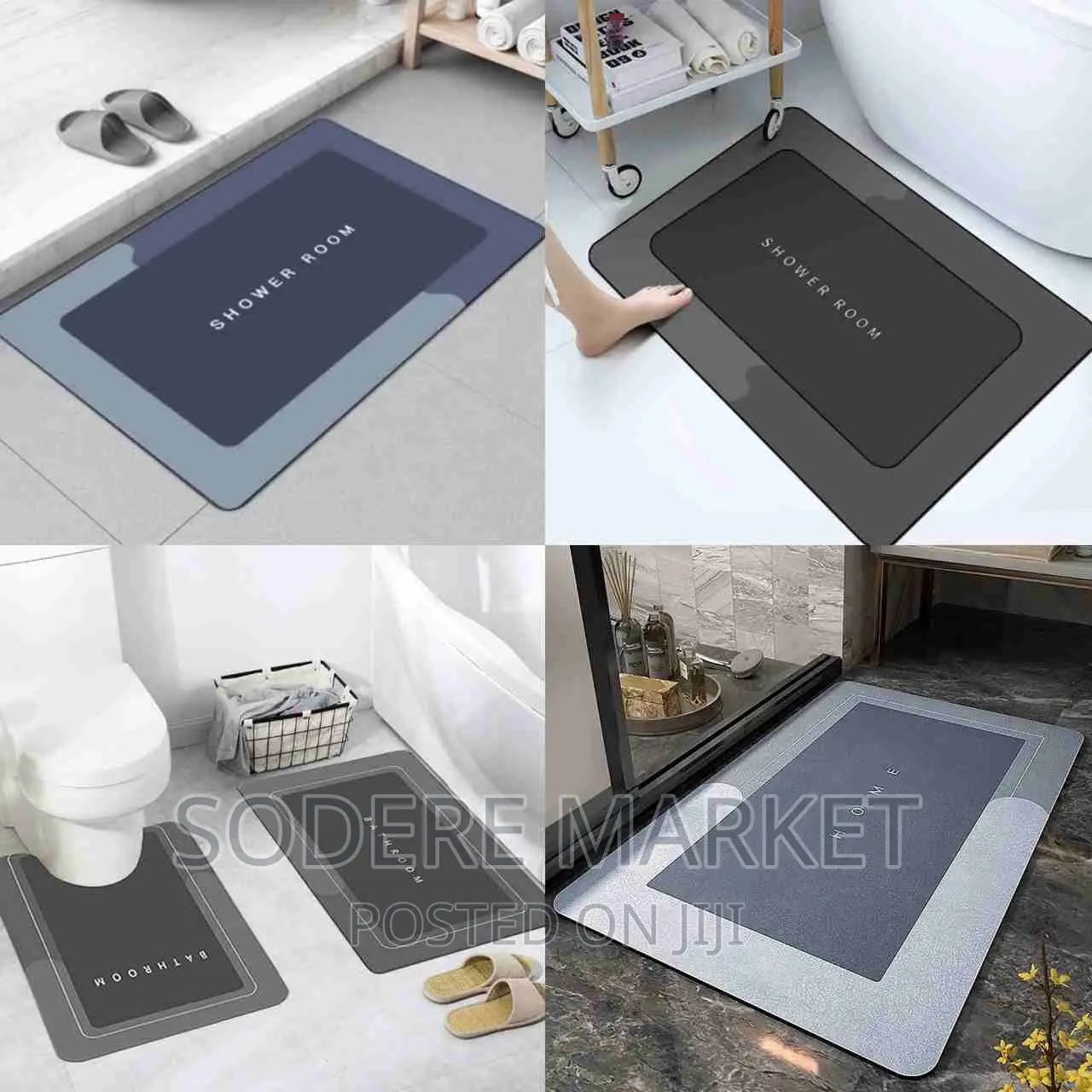 Super Absorbent Bathroom Rugs