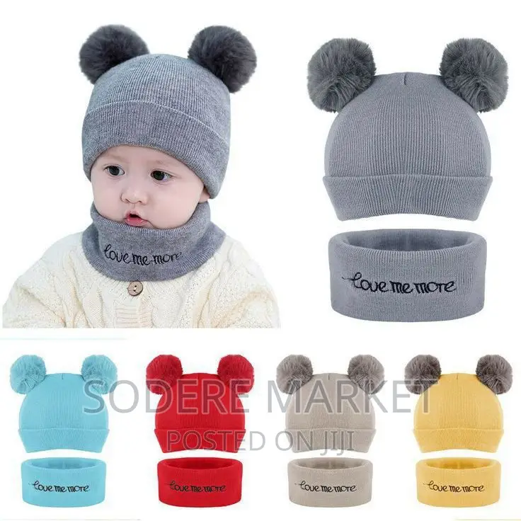 Kids Wind Proof Hat and Scarf