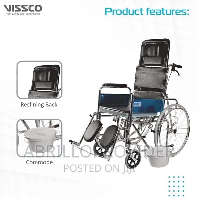 Foldable Manual Wheelchair|Toilet Wheelchair|Wheelchair
