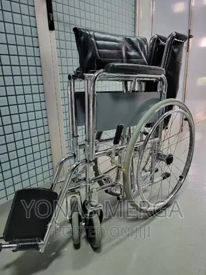 Used Wheelchair Careline Pneumatic Wheel Folding Wheelchair