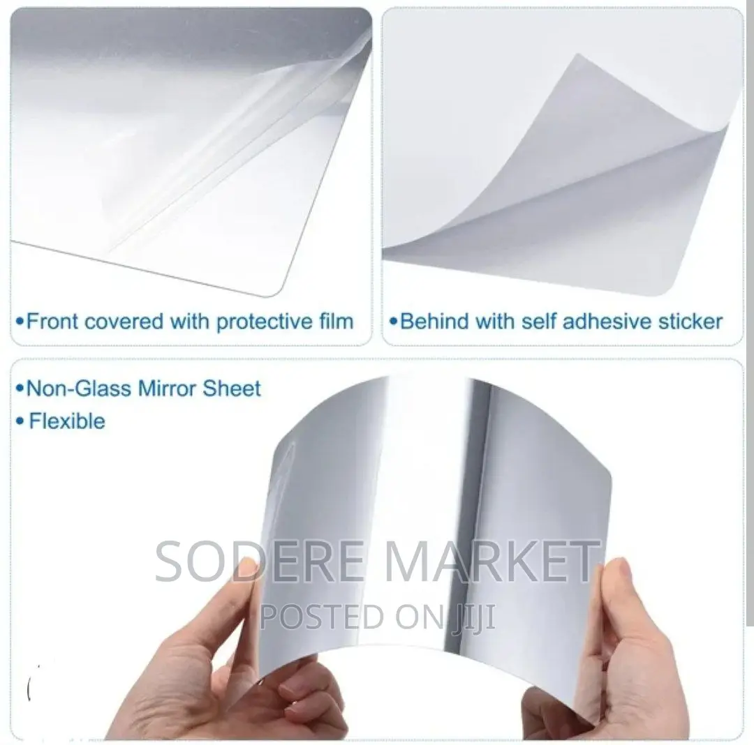 Self-Adhesive Decorative Soft Mirror