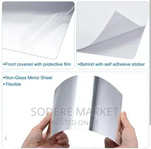 Self-Adhesive Decorative Soft Mirror