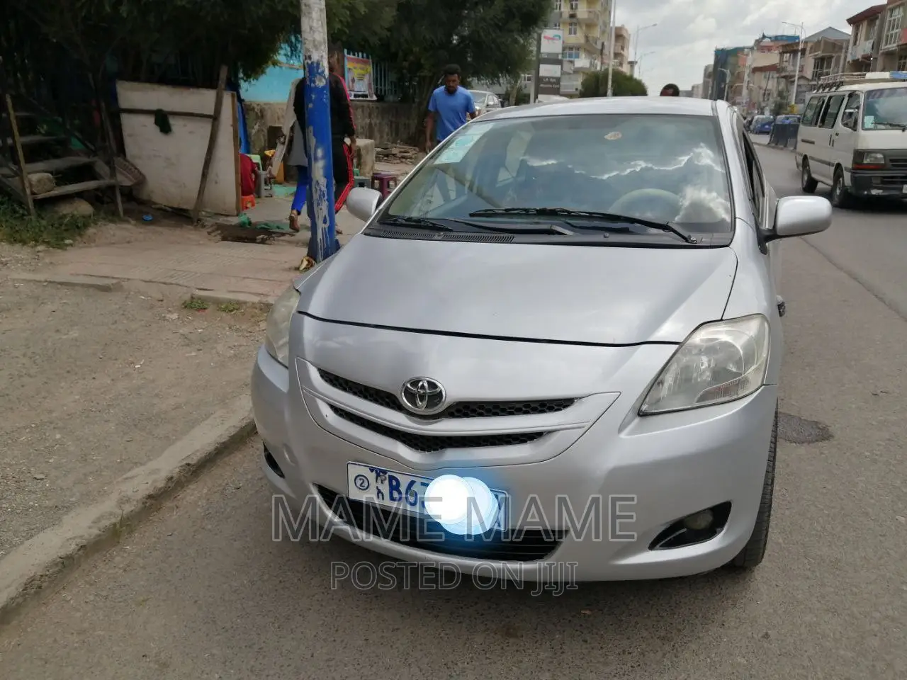 Toyota Belta 2007 Silver