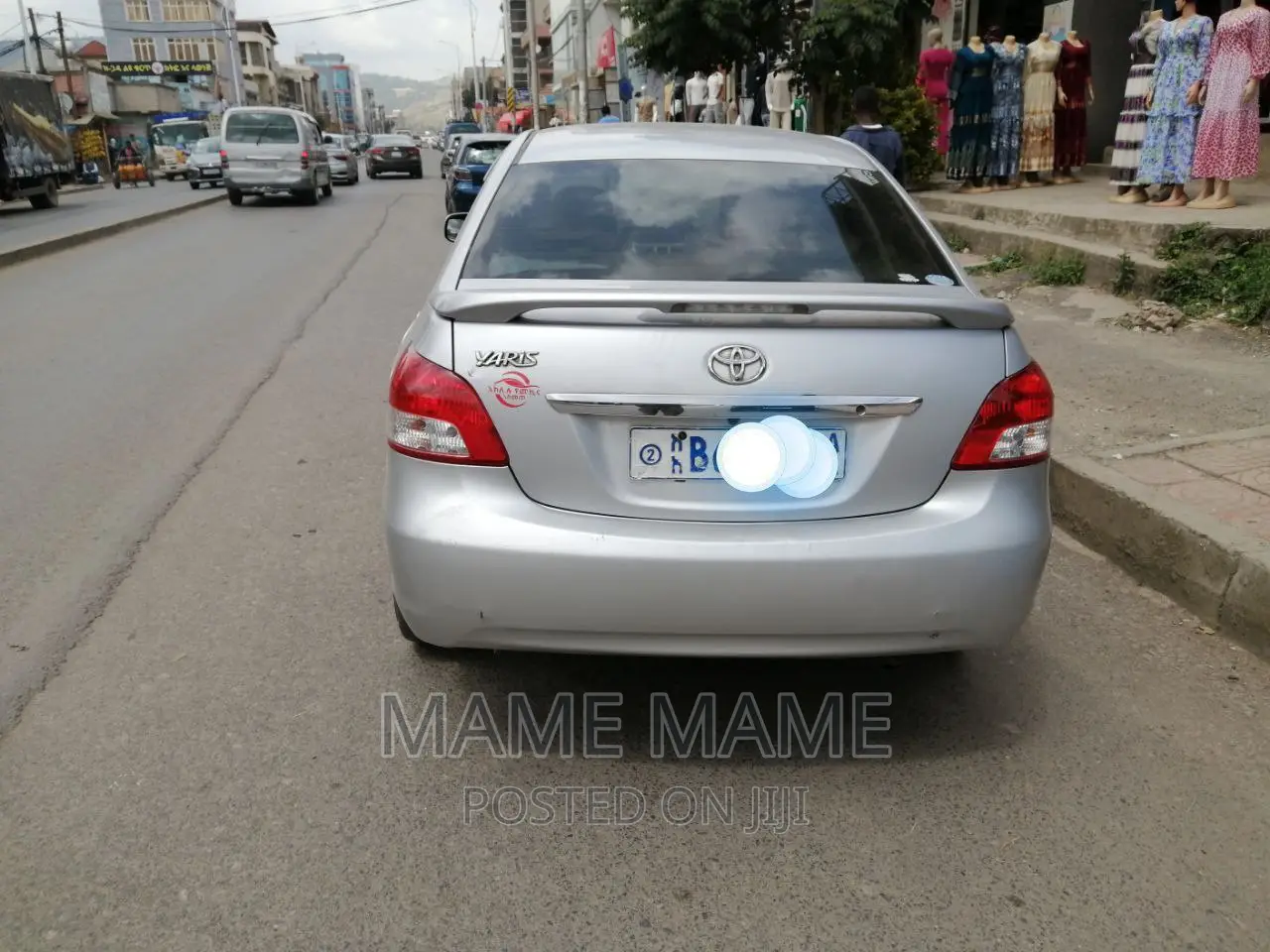 Toyota Belta 2007 Silver