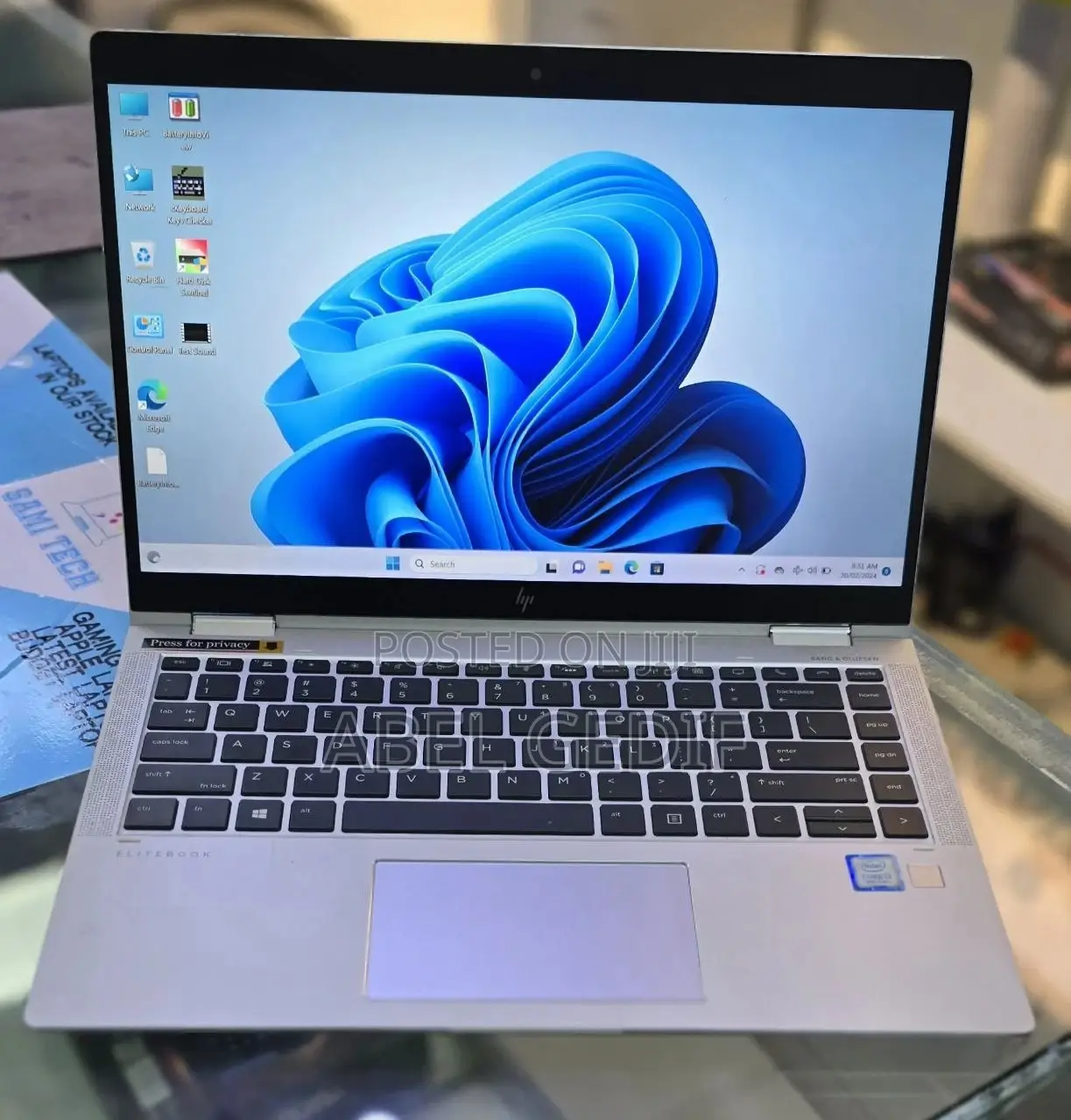 New Laptop HP EliteBook X360 1040 G5 16GB Intel Core I7 SSD 512GB