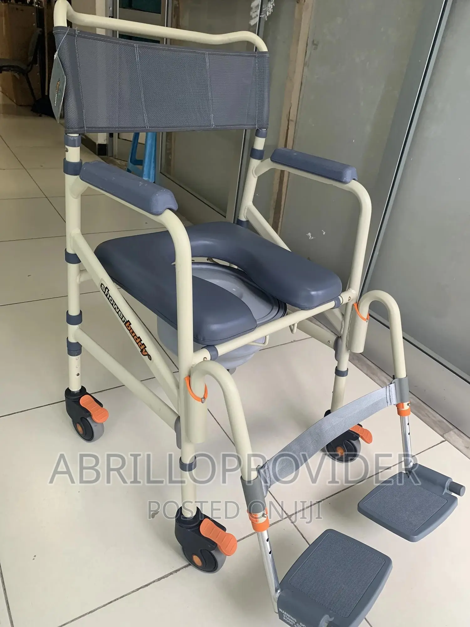 Shower Bath Chair | Transport Commode Medical Rolling Bath