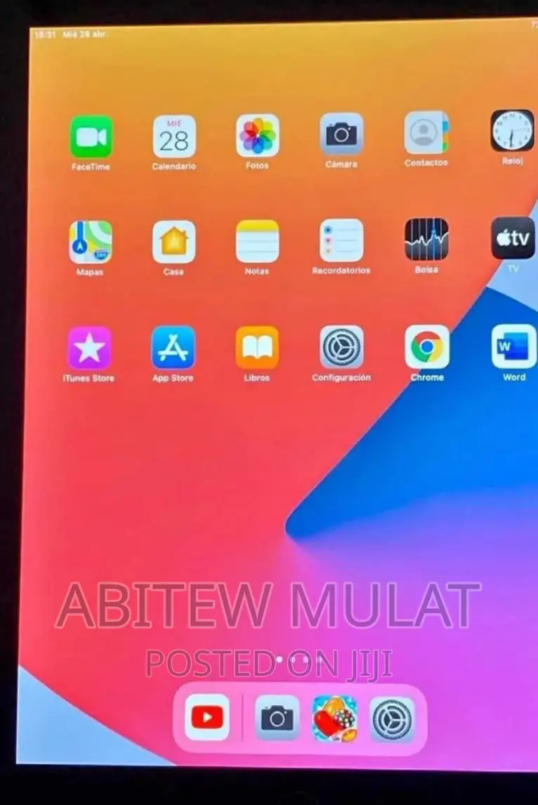 New Apple iPad Wi-Fi 256 GB Silver