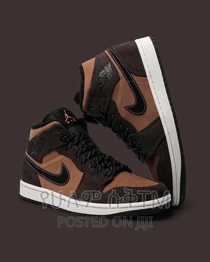 Original Air Jordan 1 Mid ‘Earth Tone’ Shoes