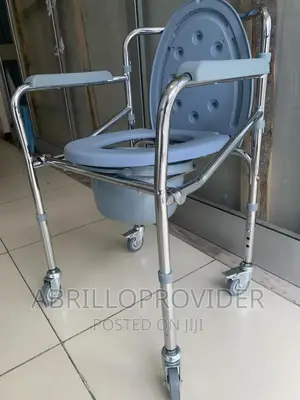 Photo - Rolling Shower Chair|Commod Chair|Folding Chair|Toilet Chair
