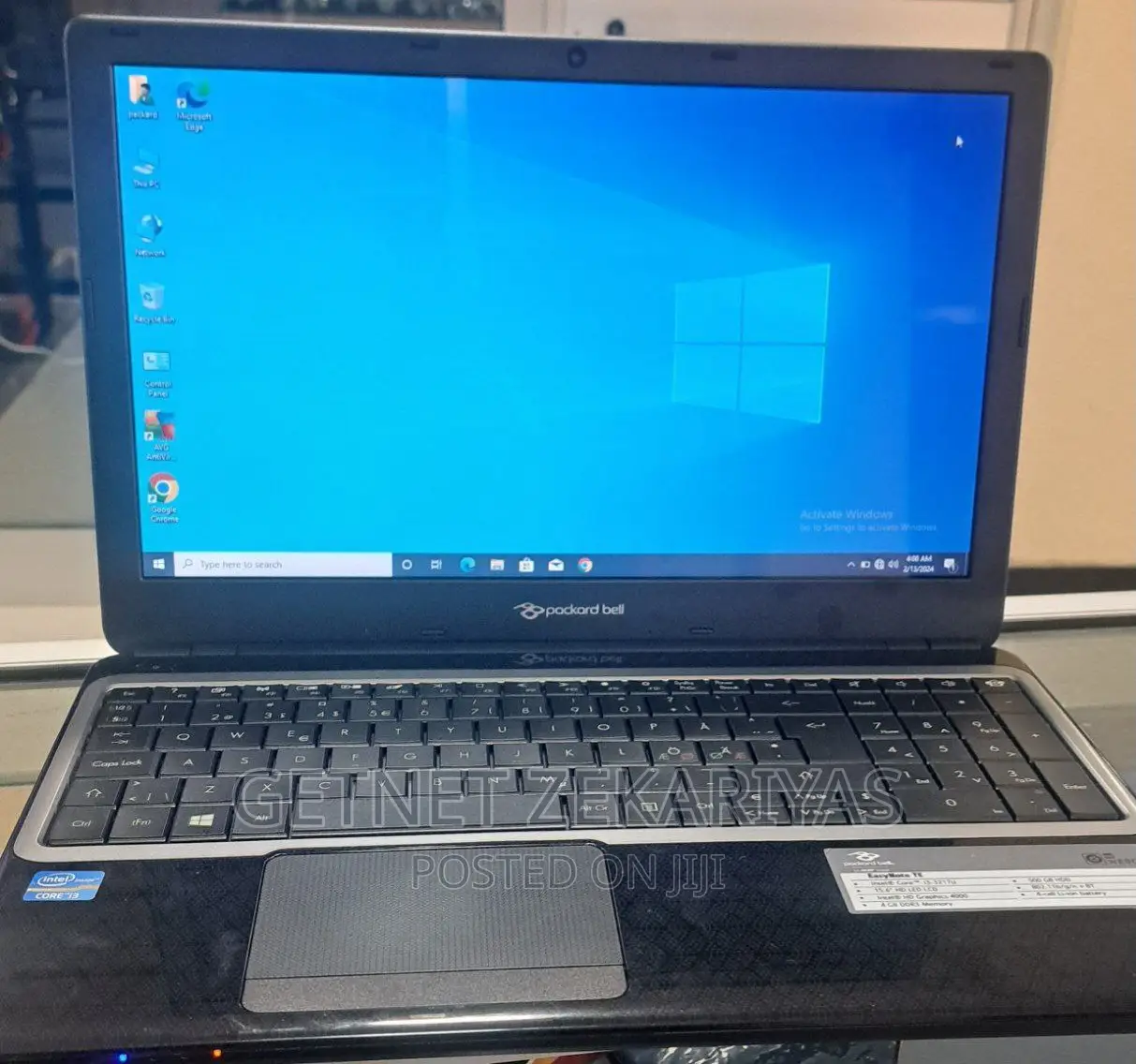 New Laptop Packard Bell Dot S2 4GB Intel Core I3 HDD 500GB