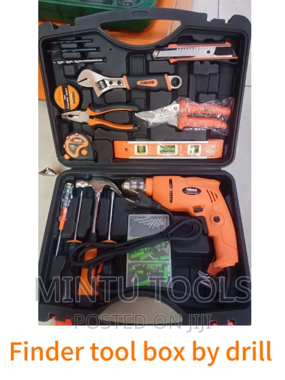 FINDER Drill With Accessories