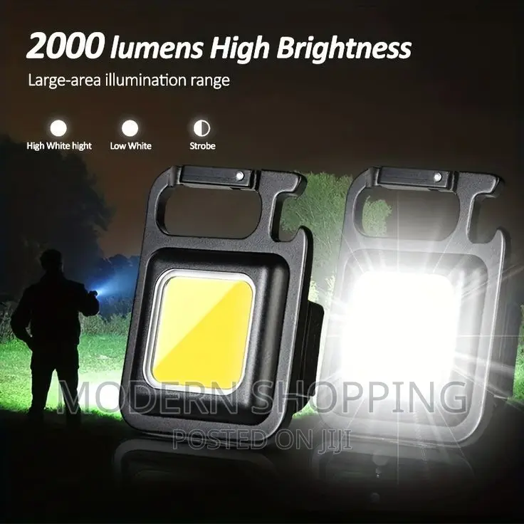 Rechargeable Mini LED Keychain Light