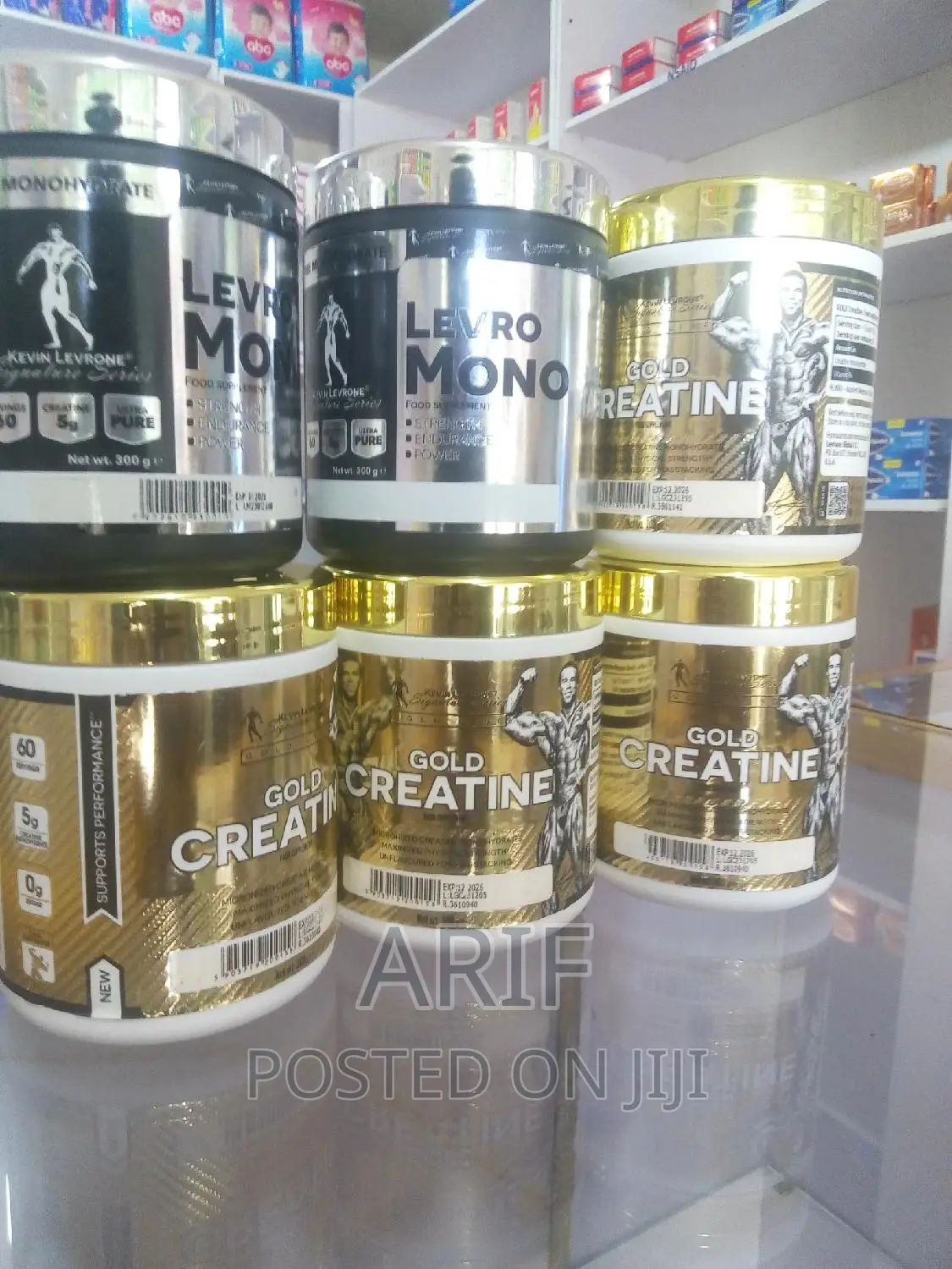 Creatine Monohydrate (Gold Kevine Levrone Signature Series)