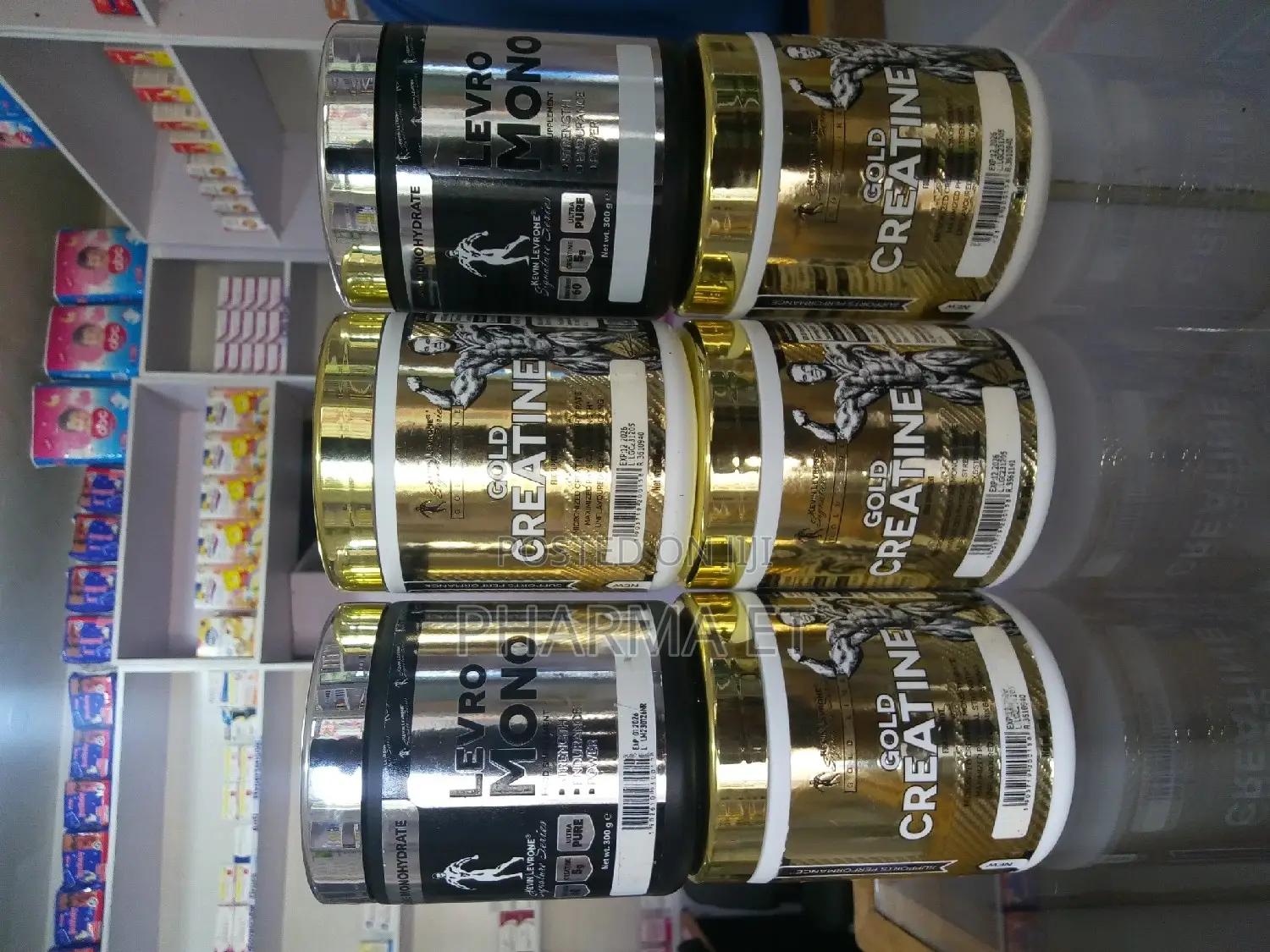 Gold and Micronized Creatine (2 Month Supply)