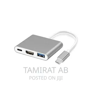 Photo - USB 3.1 Type-C to USB 3.0 + HDMI + Type-C Adapter