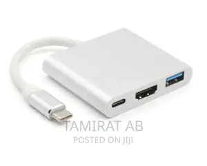 USB 3.1 Type-C to USB 3.0 + HDMI + Type-C Adapter