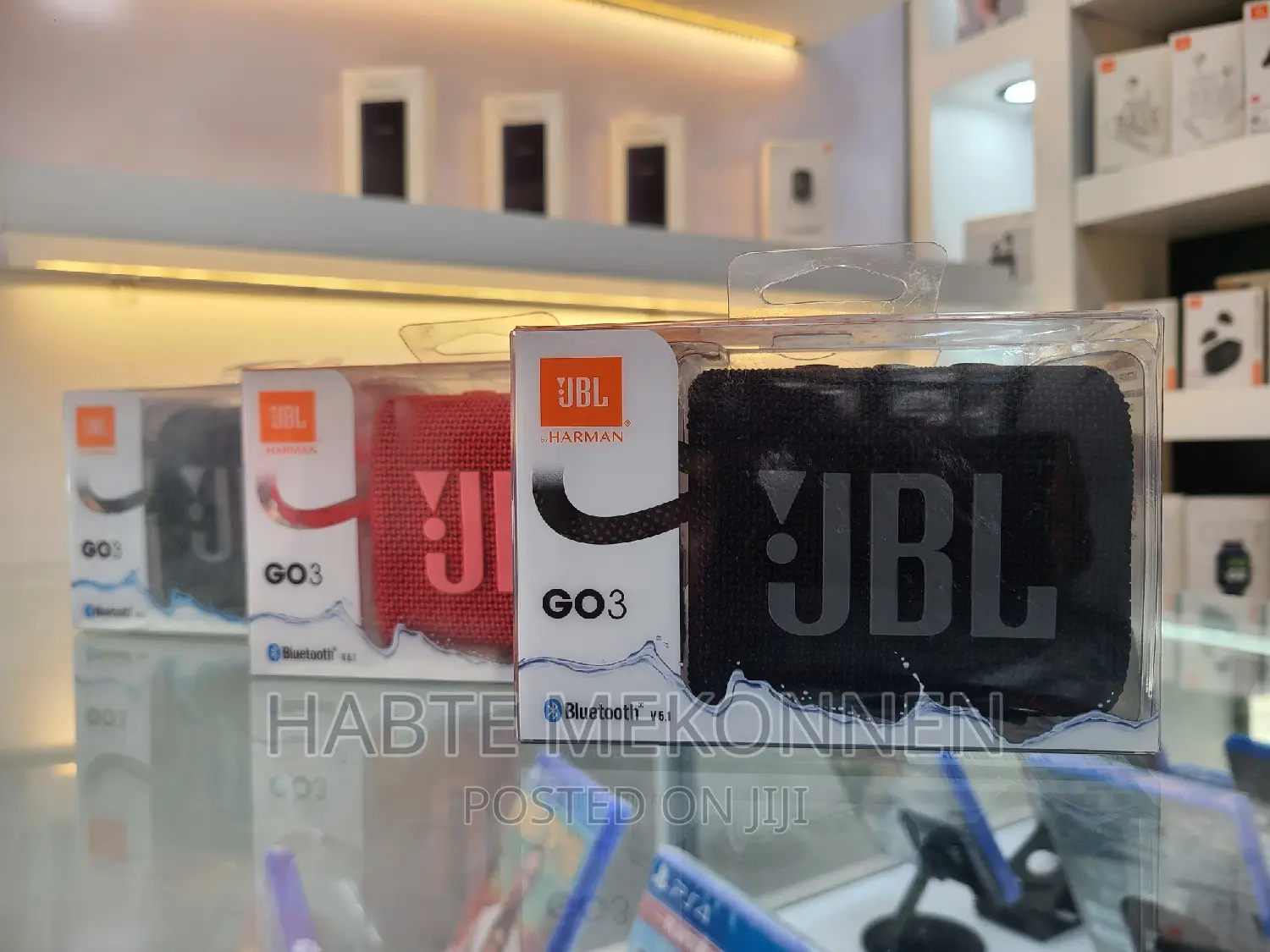 JBL GO3 Bluetooth Speaker