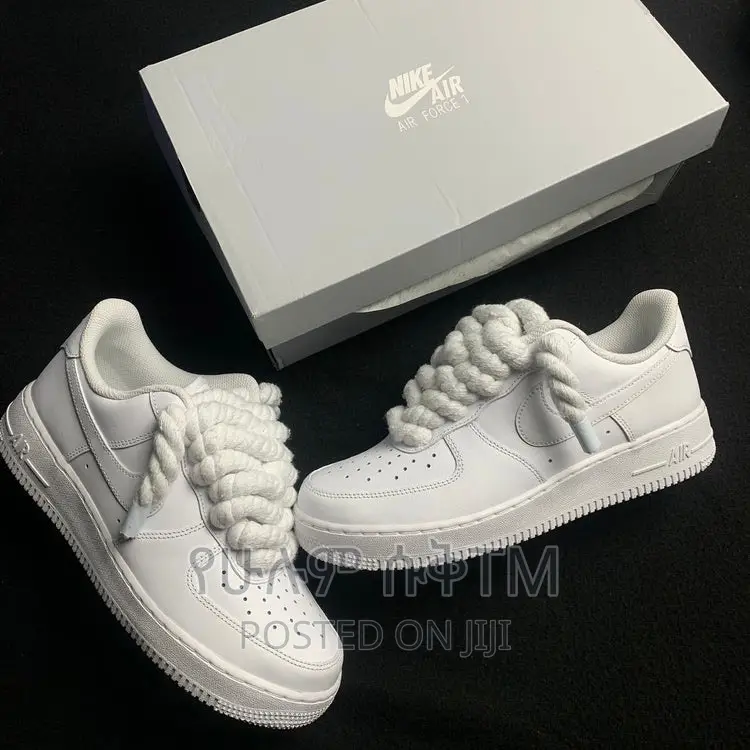 Original Nike Air Force 1 Low 07 Chunky Lace Shoes