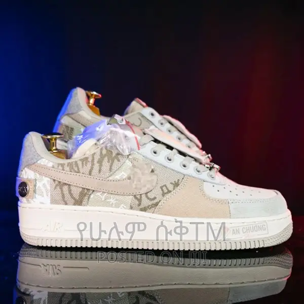 Original Nike Air Force 1 X Travis Scott Cactus Jack Shoes