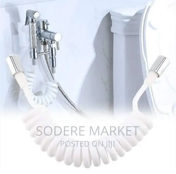 Flexible Spring Toilet and Shower Spray Gun