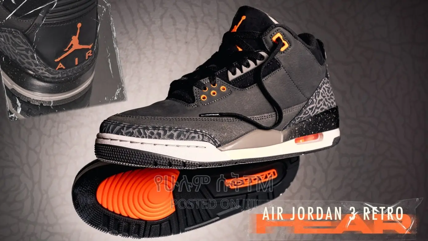 Original Air Jordan 3 Retro ‘Fear Pack’ Shoes