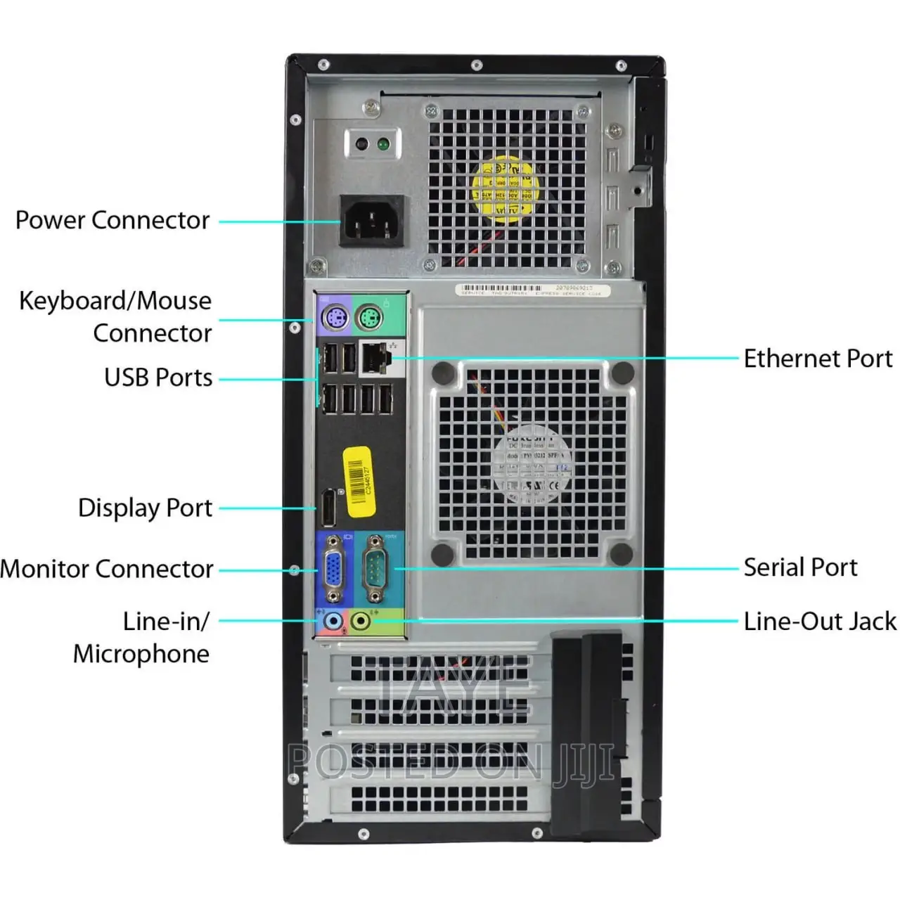 Desktop Computer Dell OptiPlex 790 4GB Intel Core I3 HDD 500GB