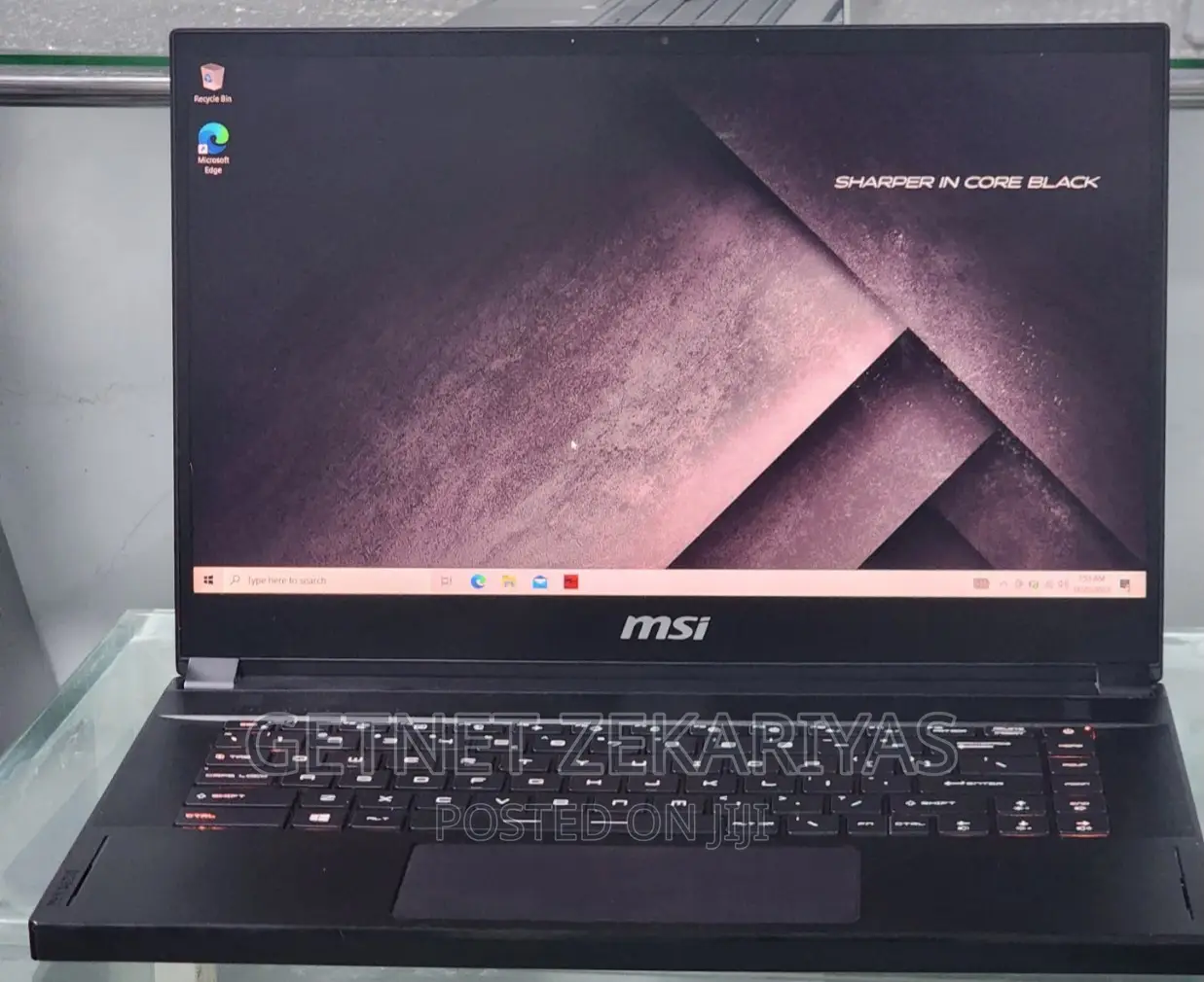 New Laptop MSI Stealth GS77 16GB Intel Core I7 SSD 1T