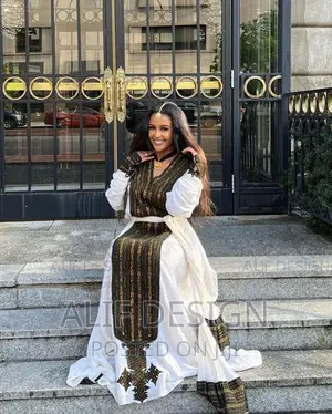 Photo - Traditional Clothes የባህል ልብስ Habesha Kemis ሀበሻ ቀሚስ