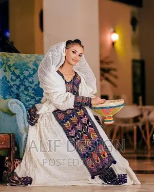 Traditional Clothes የባህል ልብስ Habesha Kemis ሀበሻ ቀሚስ
