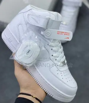 Photo - Premium Master Quality Nike Air Force High Triple White