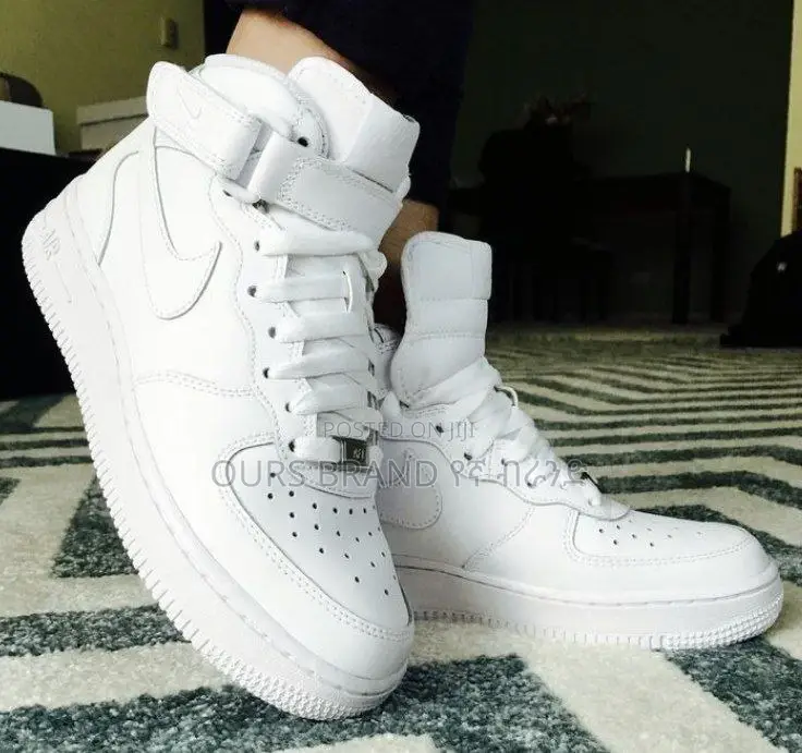 Premium Master Quality Nike Air Force High Triple White
