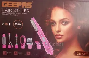 Geepas 8 in 1 Hair Styler