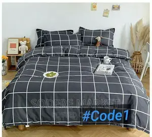 4 ትራሰ ጨርቅ ፣ 1 ኮምፈርት፣ 1 አንሶላ 
 220 በ 240 