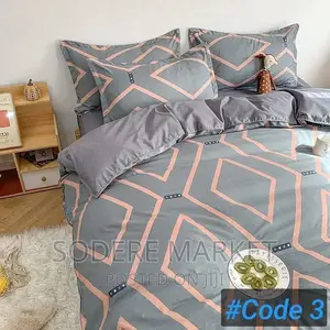4 ትራሰ ጨርቅ ፣ 1 ኮምፈርት፣ 1 አንሶላ 
 220 በ 240 