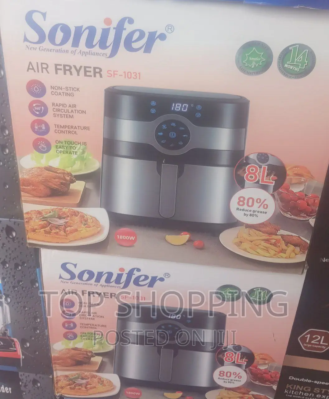 Sonifer 8 Liter Digital Air Fryers