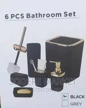 6 PCS Bathroom Set